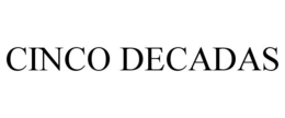 CINCO DECADAS trademark