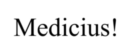 MEDICIUS! trademark