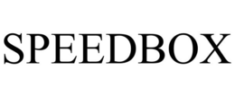SPEEDBOX trademark