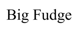 BIG FUDGE trademark