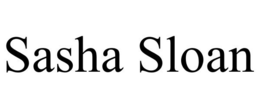 SASHA SLOAN trademark
