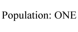 POPULATION: ONE trademark