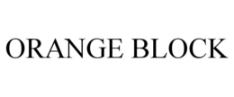 ORANGE BLOCK trademark