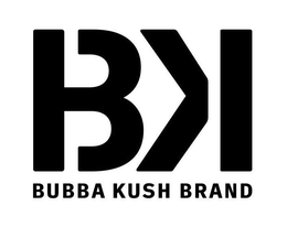 BK BUBBA KUSH BRAND trademark