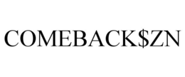 COMEBACK$ZN trademark