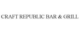 CRAFT REPUBLIC BAR & GRILL trademark