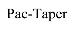 PAC-TAPER trademark