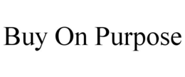 BUY ON PURPOSE trademark
