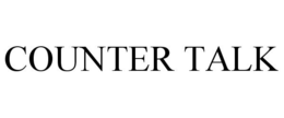 COUNTER TALK trademark