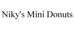 NIKY'S MINI DONUTS trademark