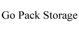 GO PACK STORAGE trademark