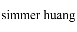 SIMMER HUANG trademark