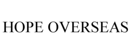 HOPE OVERSEAS trademark