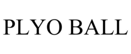 PLYO BALL trademark