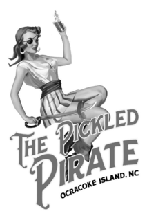 THE PICKLED PIRATE OCRACOKE ISLAND, NC trademark