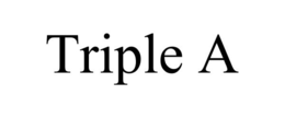 TRIPLE A trademark