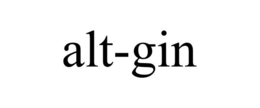 ALT-GIN trademark
