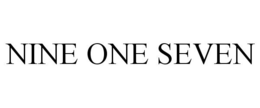 NINE ONE SEVEN trademark
