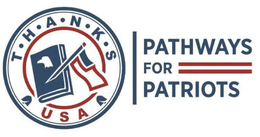 THANKS USA PATHWAYS FOR PATRIOTS trademark