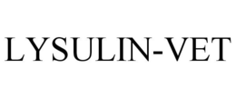 LYSULIN-VET trademark