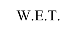 W.E.T. trademark