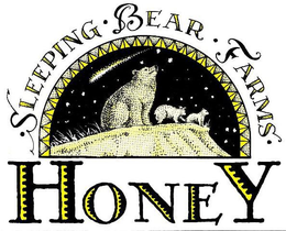 SLEEPING BEAR FARMS HONEY trademark