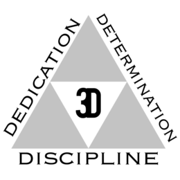 3D DETERMINATION DEDICATION DISCIPLINE trademark