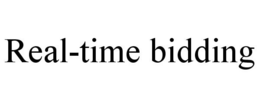 REAL-TIME BIDDING trademark