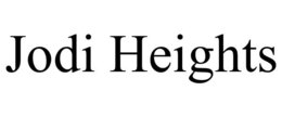 JODI HEIGHTS trademark