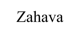 ZAHAVA trademark