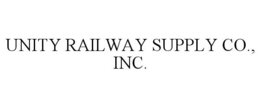 UNITY RAILWAY SUPPLY CO., INC. trademark