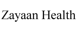 ZAYAAN HEALTH trademark