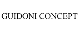 GUIDONI CONCEPT trademark