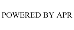 POWERED BY APR trademark