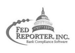 FED REPORTER, INC. BANK COMPLIANCE SOFTWARE trademark