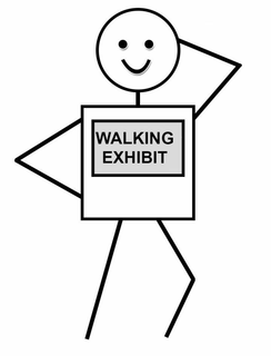 WALKING EXHIBIT trademark