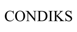 CONDIKS trademark