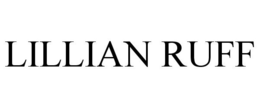 LILLIAN RUFF trademark