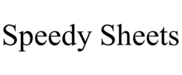 SPEEDY SHEETS trademark