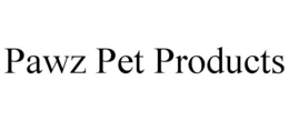 PAWZ PET PRODUCTS trademark