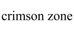 CRIMSON ZONE trademark