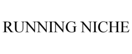 RUNNING NICHE trademark