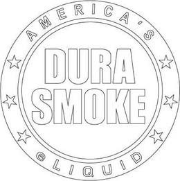 DURA SMOKE AMERICA'S ELIQUID trademark