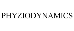 PHYZIODYNAMICS trademark
