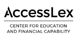 ACCESSLEX CENTER FOR EDUCATION AND FINANCIAL CAPABILITY trademark