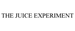 THE JUICE EXPERIMENT trademark