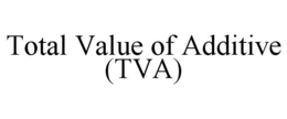 TOTAL VALUE OF ADDITIVE (TVA) trademark
