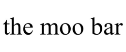 THE MOO BAR trademark