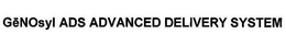 GENOSYL ADS ADVANCED DELIVERY SYSTEM trademark