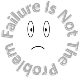 FAILURE IS NOT THE PROBLEM trademark